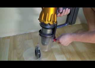  Dyson V12 Detect Slim Total Clean 集塵筒開啟