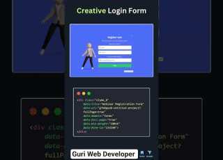  Login Page Design Coding Javascript Html Css Programming Python Webdesign Shorts Viralvideo