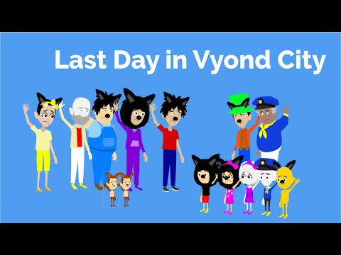 Pete Friends Last Day In Vyond City Emotional Goodbye