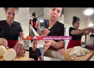  طيبت لوبيا مع اللحم قصرة مع امولة