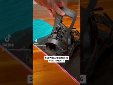 2 Things To Adjust On Your Snowboard Bindings