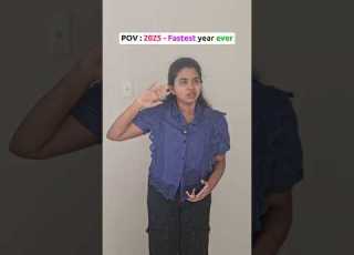  2025 Year Chala Fast Ga Aypoyindi Kada Happy New Year 2026 Telugu Relatable Ytshorts