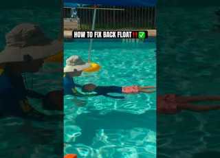  How To Teach A 4 Year Old To Swim On Their Back Beginner Backstroke Water Comfort Tips