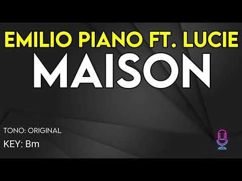 Emilio Piano Ft Lucie Maison Karaoke Instrumental