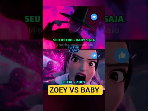 ZOEY VS BABY LETAL VS SEU ASTRO Guerreirasdokpop Jinu Rumi Babysaja Shorts