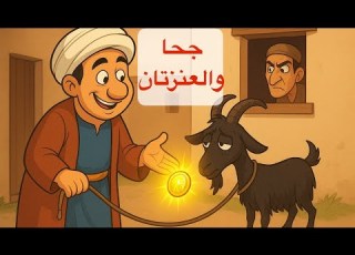  قصة جحا والعنزتين خطة ماكرة لا تخطر على بال