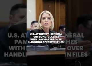 Pam Bondi Clashes With Lawmakers In Tense Hearing Over DOJ S Handling Of Epstein Files