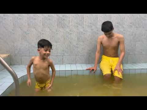 تحدي المسبح الحار ودرجة الحراره 45 تحدي المسبح الحار ودرجة الحراره 45