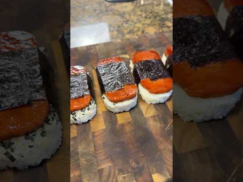 Making These Easy Spam Musubis Cause I Miss Hawaii Spam Musubi Easyrecipes