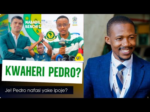 DUUH YANGA KUFANYA MAAMUZI MAGUMU KOCHA PEDRO HATOSHI UBINGWA BYE BYE DUUH YANGA KUFANYA MAAMUZI MAGUMU KOCHA PEDRO HATOSHI UBINGWA BYE BYE