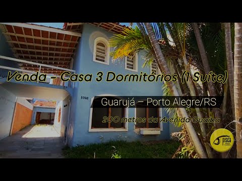 Venda Casa 3 Dormitórios 1 Suíte Guarujá Porto Alegre
