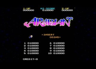 Arabian 1983 Sun Electronics Mame Retro Arcade Games