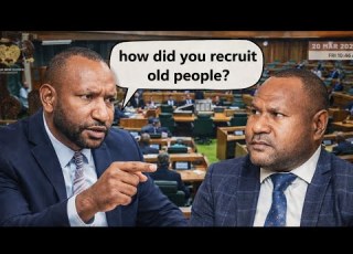  Renbo Paita Questions Defence Minister On Recruiting Old People Into The PNGDF