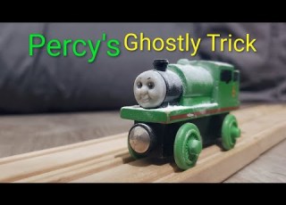 Percy S Ghostly Trick Thomas Wooden Railway Remake