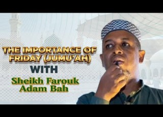 The Importance Of Friday Jumu Ah Sheikh Omaro Farouk Bah Islam Allah Quran Ummah Muslim