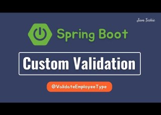 Spring Boot Creating Custom Annotation For Validation InterviewQA JavaTechie