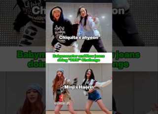 Which Your Favorite On Run Challenge Babymonster Ahyeon Chiquita Newjeans Shorts Fypシ