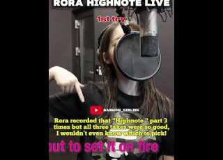  Rora Hot Sauce Live Highnote Shorts Babymonster Fyp Viral Rora