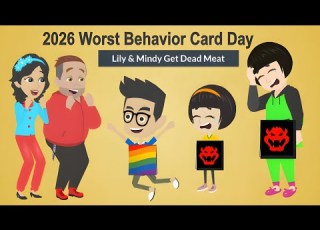  2026 Worst Behavior Card Day Lily And Mindy Gets Dead Meat Card Harry Get Rainbow Card
