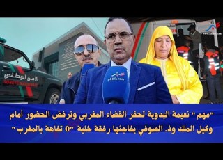  خلية زيرو تفاهة تتصدى لغياب مهم نعيمة البدوية و ذ الصوفي يفاجئ المغاربة بمذكرة بحث في حقها
