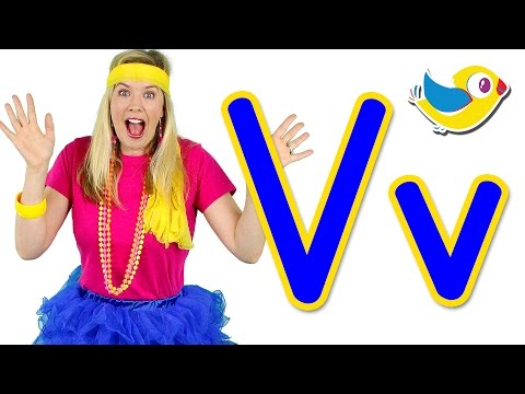 The Letter V Song Learn The Alphabet