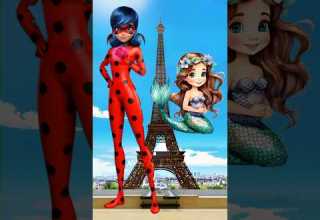 Miraculous Character AS Mermaid Mode Ladybug