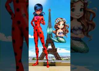 Miraculous Character AS Mermaid Mode Ladybug