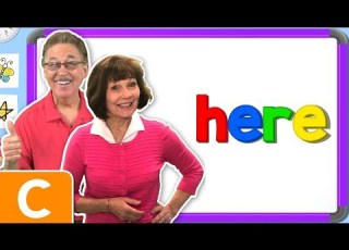 Jan Richardson Sight Words Level C Here Jack Hartmann