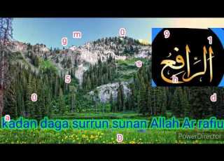 Sunan Allah Na 24 Arrafiu Mai Daukaka Wanda Yaso