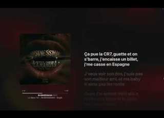 La Mano 1 9 BUSINESSMAN Paroles