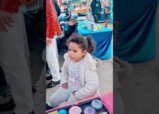  يعجبكم الرسم على الوجه حلوة رسمتي Foryou Viral Fyp مشاهير اطفال رسم Painting
