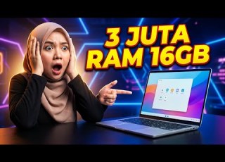 5 Rekomendasi LAPTOP 3 JUTAAN Terbaik No 5 RAM 16GB SSD 512GB