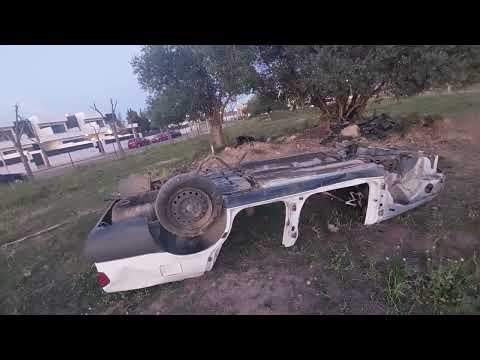 Abandoned Nissan Primera Car In Vinyols Back Part Abandoned Nissan Primera Car In Vinyols Back Part