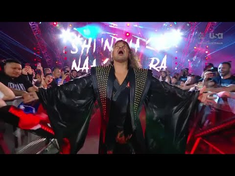 Shinsuke Nakamura Comes Out To His Old Song Accepts Sami Zayn S US Title Challenge WWE On ESPN