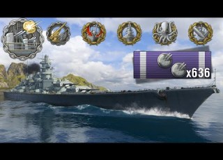 Super BB Breaking Enemy Lines 483mm Salvos Secondaries