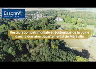 Restauration Patrimoniale Et écologique De La Juine Domaine Départemental De Méréville