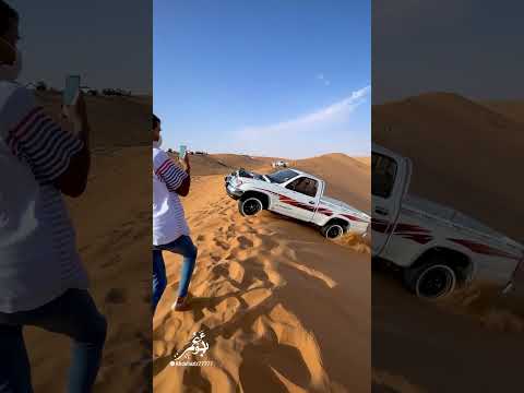 تطعيس واستعراض هايلوكس يابانية ٢٠٠٤ Sand Cars Drift Toyota Hilux