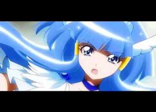  صور انمي قوة غليتر الزرقاء