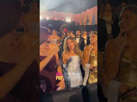 لذاذة جميله عوض و هنادي مهنا من حفلة أحمد سعد من حفل ختام مهرجان الجونة السينمائي