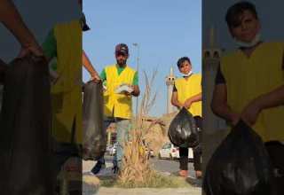 مشاركة متحدي الإعاقة بحملة تنظيف النجف بمبادرة تطوعية سيف الكرعاوي Shorts Short العراق