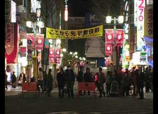  2011年3月14日 震災三日後の新宿 歌舞伎町