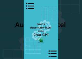AUTOMATE EXCEL USING CHATGPT