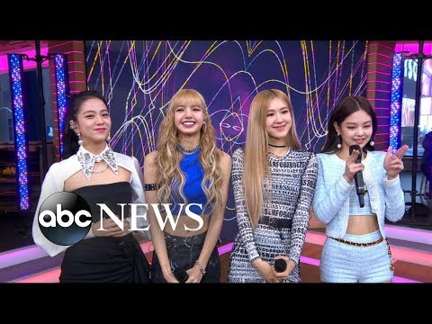 K Pop Superstars BLACKPINK Announce North American Tour GMA