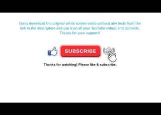  Get More Subscribers YouTube Intro Outro Subscription Like Bell White Screen