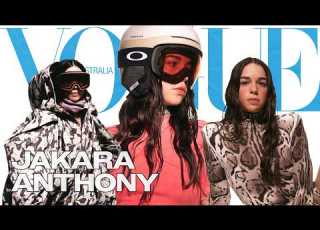 Olympic Gold Medallist Jakara Anthony On Ski Slopes Grey S Anatomy Ice Cream Vogue Australia