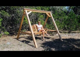  DIY Porch Swing Frame
