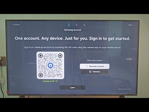 How To Set Up A Samsung Account On Your Smart Tv