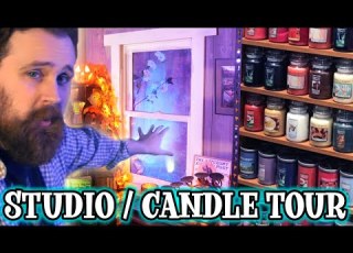  My Studio TOUR My Yankee Candle Collection