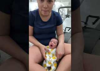 The Baby Spit Up Happened Baby Funny Funnygolf Twinmoments Happy Family