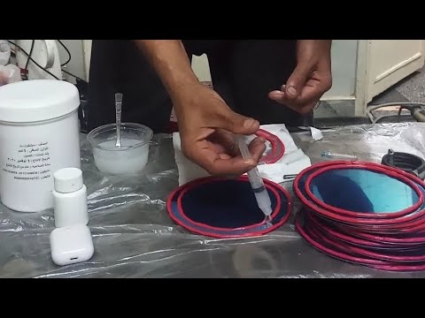 تعلم كيف تصنع مطاط السيليكون في البيت Learn How To Made Silicon Rubber At Home For Hho Plates